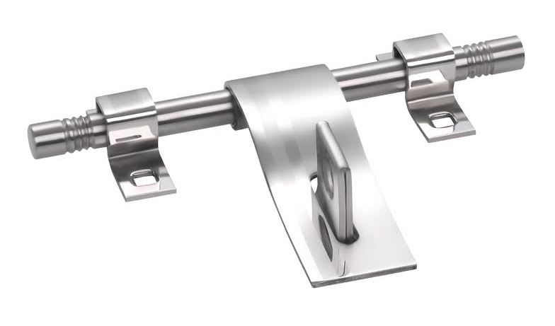 Sliding 2 Line aldrop w.Ring Jainson Stainless Steel Sliding 2.Line (3mmSheet)Aldrop (with Ring & 14mm Rod))